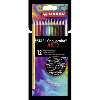 STABILO aquacolor - ARTY - akvarelové farbičky -...