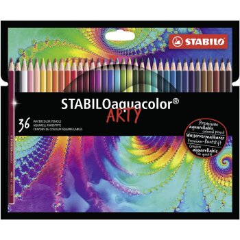 STABILO aquacolor - ARTY - akvarelové farbičky -...