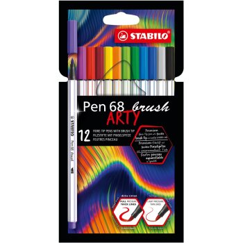 Premium-Filzstift mit Pinselspitze für variable...