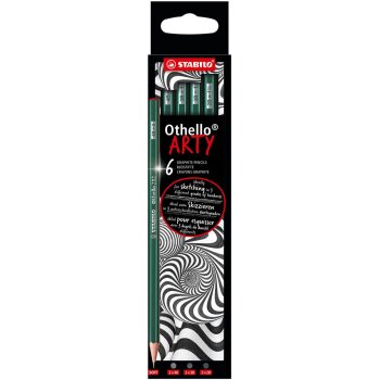 STABILO Othello - ARTY - ceruzka - tvrdosť 2 x 4B, 3B, 2B...