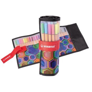 Fineliner - STABILO point 88 - 25er Rollerset Arty...