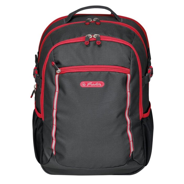 herlitz Schulrucksack Ultimate "Black/Red"