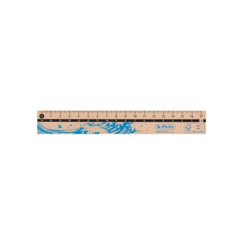 herlitz Holzlineal GREENline 17cm kein Motivwunsch