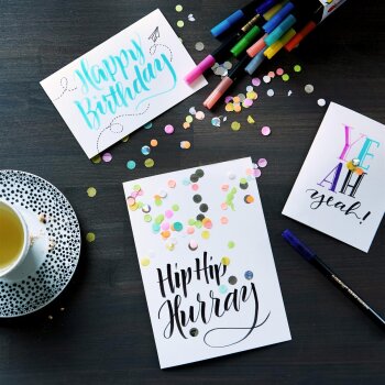 edding 1340 Brushlettering kaligrafické...