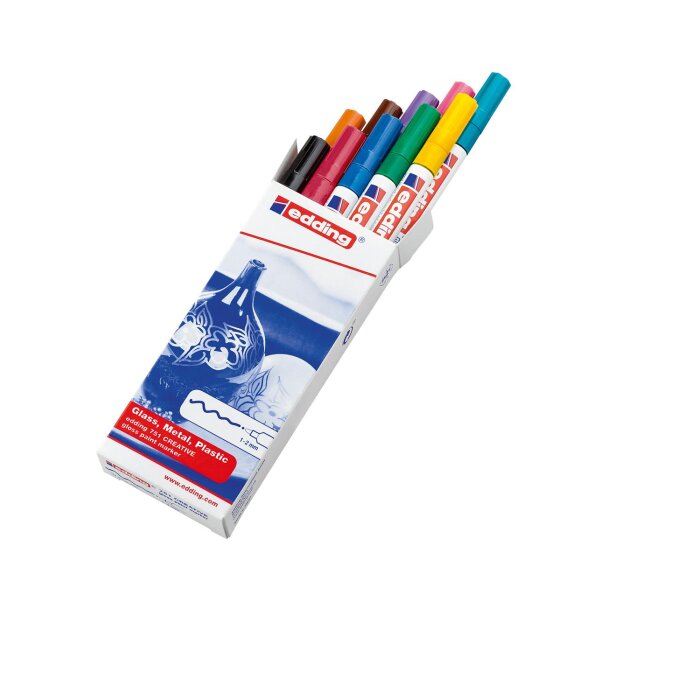 edding 751 Glanzlackmarker 10er Creativset