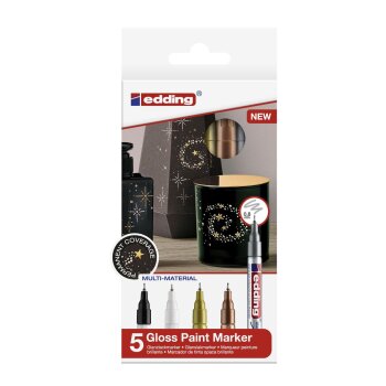 edding 780 Glanzlackmarker 5er Set