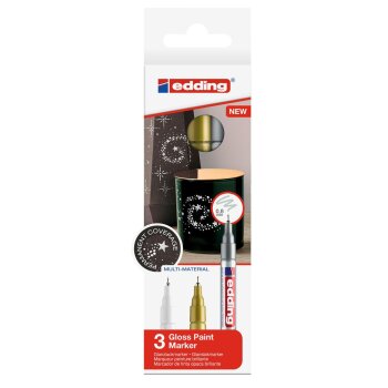 edding 780 Glanzlackmarker 3er Set