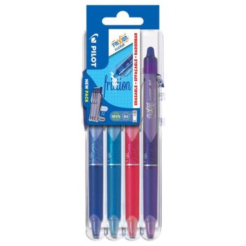 PILOT Tintenroller FRIXION BALL CLICKER 07 Set2Go, 4er...
