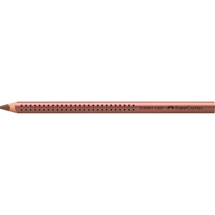FABER-CASTELL trojhranná farbička Jumbo GRIP - metalická medená