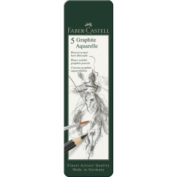 FABER-CASTELL  GRAPHITE AQUARELLE, Akvarelové...