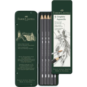 FABER-CASTELL  GRAPHITE AQUARELLE, Akvarelové...