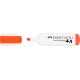 FABER-CASTELL Textilmarker, Keilspitze, neonorange