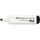 FABER-CASTELL Textilmarker, Keilspitze, schwarz