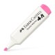 FABER-CASTELL Textilmarker, Keilspitze, babyrosa