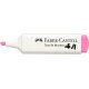 FABER-CASTELL Textilmarker, Keilspitze, babyrosa