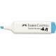 FABER-CASTELL Textilmarker, Keilspitze, babyblau