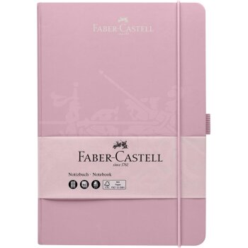 FABER-CASTELL Notizbuch A5 rose shadows