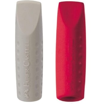 FABER-CASTELL guma ERASER CAP JUMBO - červená /...