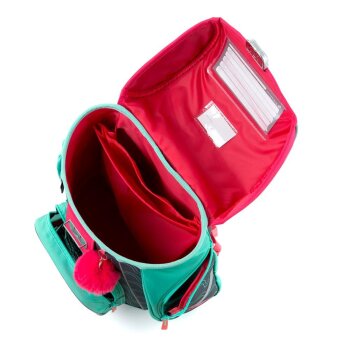 oxybag Schultaschenset 3-teilig PREMIUM COOL Flamingo
