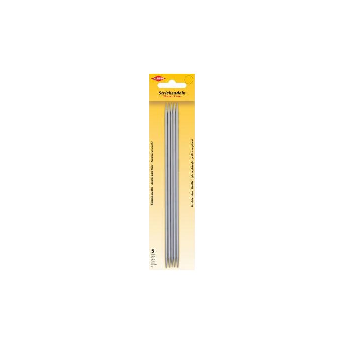 KLEIBER - súpravy pletacích ihlíc / pančuchové hry, 200mm x 3mm