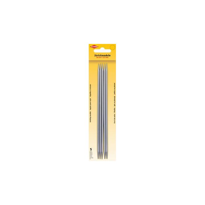 KLEIBER Stricknadel-Set / Strumpfspiele, 200 mm x 3,5 mm