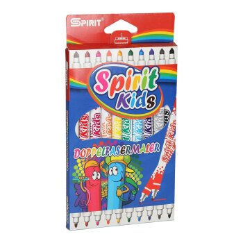 SPIRIT Kids Doppelfasermaler 10er