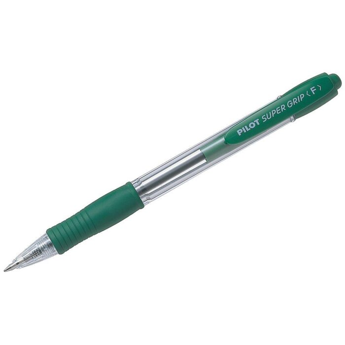 PILOT guľôčkové pero Super Grip - zelené