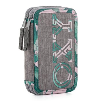 oxybag Federpenal Double STYLE grey Flowers