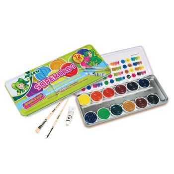 JOLLY vodové farby Supertabs 12 farieb