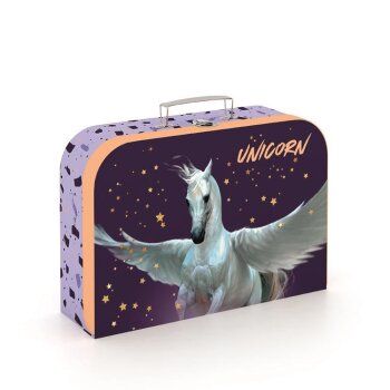 oxybag Handarbeitskoffer Unicorn Pegas purple