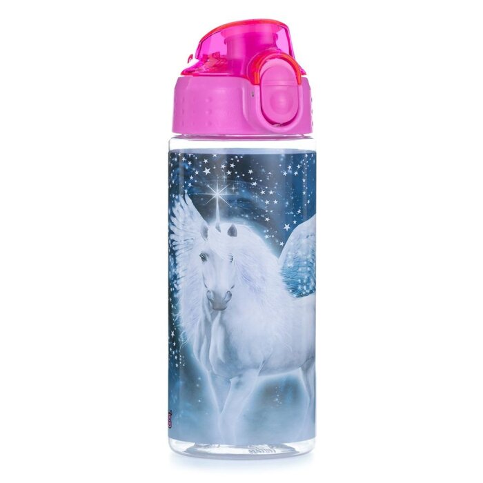 oxybag Trinkflasche 500 ml OXY CLICK Unicorn Pegas pink
