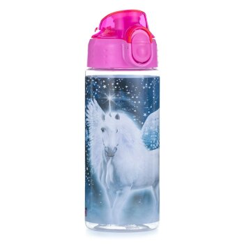 oxybag Trinkflasche 500 ml OXY CLICK Unicorn Pegas pink
