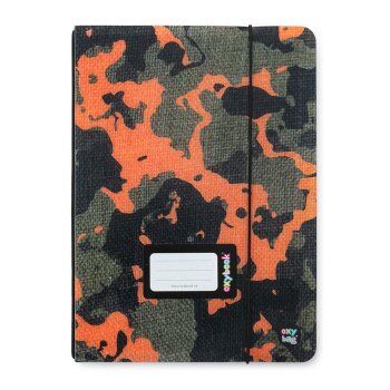 oxybag Oxybook PP A5, linajkovaný, 40 listov Camo