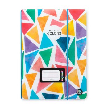 oxybag Oxybook PP A5, linajkovaný, 40 listov Water...