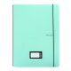 oxybag Oxybook PP A4, linajkovaný, 40 listov PASTELINI green