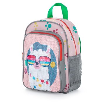 oxybag Detský batoh flitre Lama