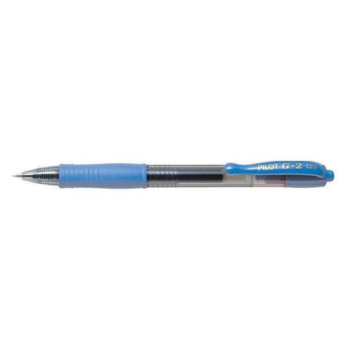 PILOT gelové pero G2 07 - bledomodré