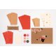 folia Adventskalender-Set SAUSAGE DOG, 54-teilig