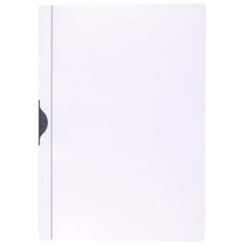 5 Star - obal na dokumenty s klipom A4, 6 mm - biely