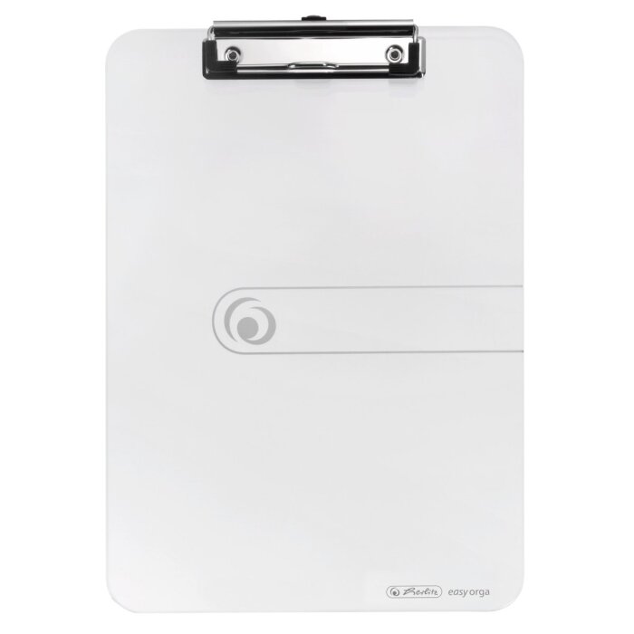 herlitz Klemmbrett easy orga to go, DIN A4, transparent