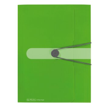 herlitz Gummizugmappe easy orga to go PP A4 opak apfel