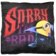 Minions plyšový vankúš 30 x 30 cm "Dracula - Sorry i´m bad"