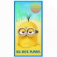 Minions Plážová osuška / osuška "Minions - So.Not.Funny"