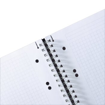 herlitz Collegeblock easy orga to go A5 kariert schwarz