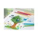FABER-CASTELL trojhranné akvarelové farbičky - Colour GRIP - 6 rôznych farieb