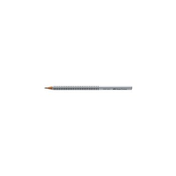 FABER-CASTELL Bleistift GRIP 2001 2H silber