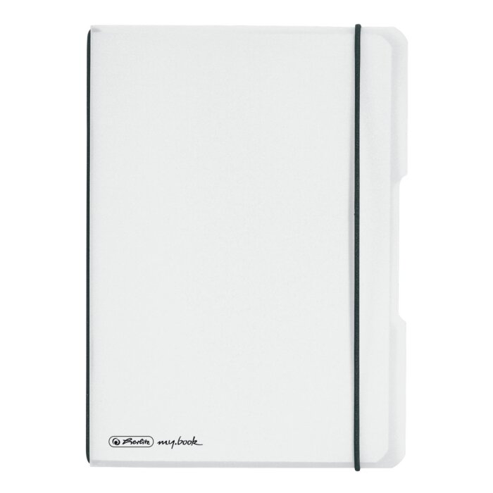 herlitz my.book flex Notizheft A5 40 Blatt kariert transparent