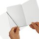 herlitz my.book flex Notizheft A5 40 Blatt kariert transparent