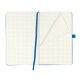 herlitz my.book Classic Notizbuch A5 96 Blatt kariert blau