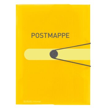 herlitz Gummizugmappe easy orga to go PP A4 gelb...